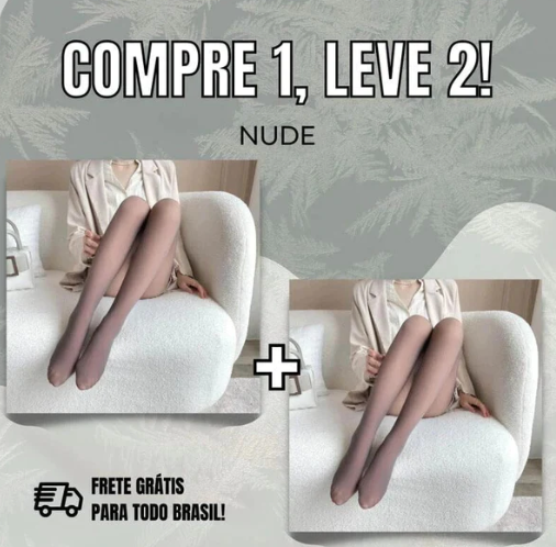 [PROMOÇÃO INVERNO 2024] Compre 1 Leve 2 - Meia Calça de Lã Translúcida